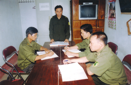 Công an xã Yên Hưng triển khai kế hoạch đảm bảo m88 m thể thao vùng giáp ranh.