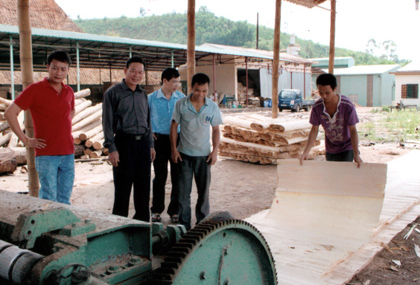 Thành phố Yên Bái tạo nhiều cơ chế thông thoáng cho những doanh nghiệp sản xuất tại khu công nghiệp Đầm Hồng.
