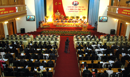 Đại hội Đảng bộ tỉnh Yên Bái lần thứ XVII sẽ khai mạc vào sáng 22/10.