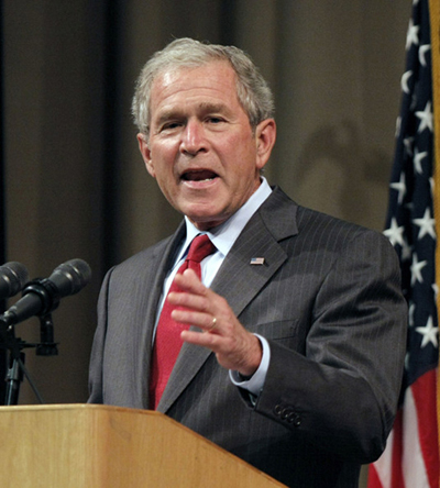 Cựu tổng thống Mỹ George W.Bush.