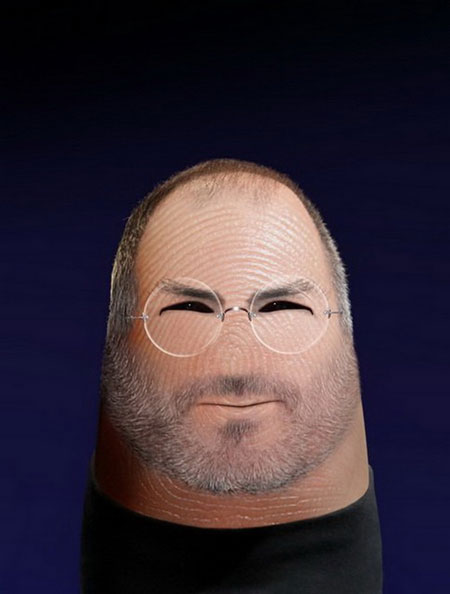 Chân dung Steve Jobs.
