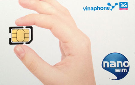 Mạng di động VinaPhone chính thức công bố bán nano-sim trên toàn quốc từ ngày hôm nay, 16/10/2012 với giá 25.000đ.