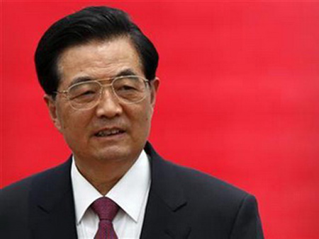Chủ tịch Trung Quốc Hồ Cẩm Đào.