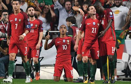 Bồ Đào Nha đã trở thành 1 trong 9 đội bóng châu Âu vượt qua vòng loại World Cup 2018.