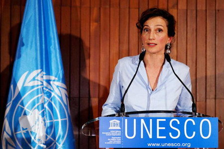 Bà Audrey Azoulay hiện là ứng viên duy nhất cho chức vụ Tổng Giám đốc UNESCO.