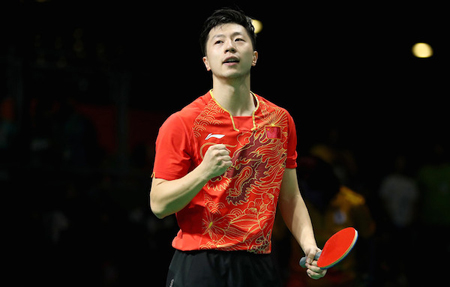 Ma Long (Trung Quốc) – tay vợt số 1 nam thế giới hiện nay.