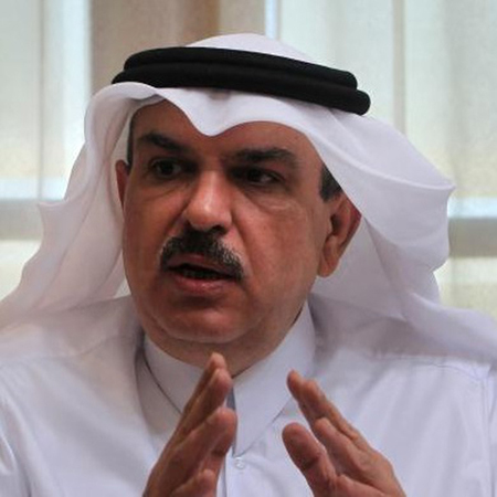 Đại diện của Qatar tại Gaza Mohammed al-Amadi.