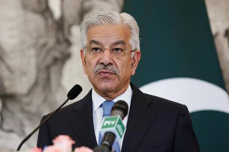 Ngoại trưởng Pakistan Khawaja Asif.