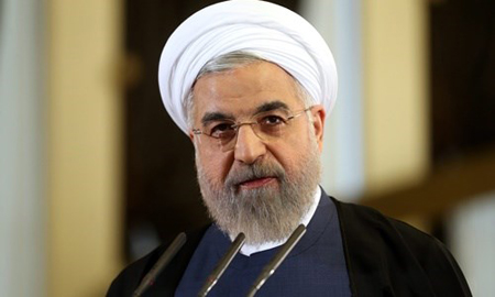 Tổng thống Iran Hassan Rouhani.