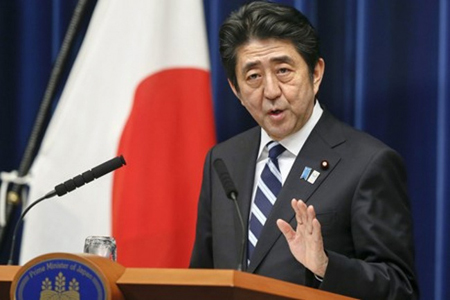 Thủ tướng Nhật Bản Shinzo Abe.