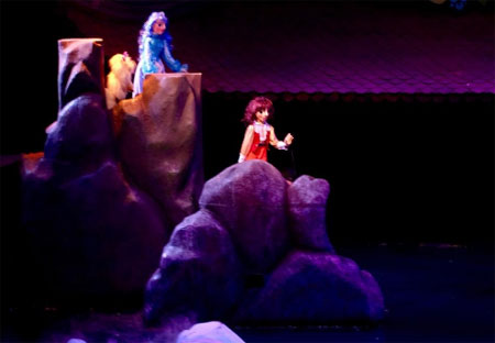Vở rối “Công chúa tóc mây” của Nhà hát múa rối Thăng Long sẽ đại diện cho đoàn nghệ thuật Thủ đô tham gia tranh tài vào ngày 9-10.