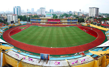 Sân vận động Hàng Đẫy.
