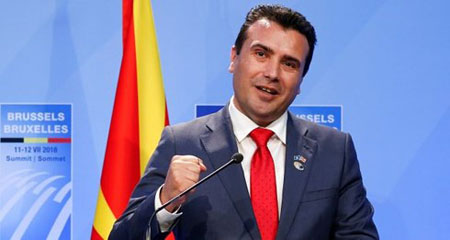 Thủ tướng Macedonia Zoran Zaev.