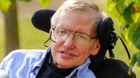 Nhà vật lý lý thuyết người Anh, Stephen Hawking.