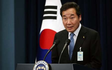 Thủ tướng Hàn Quốc Lee Nak-yon