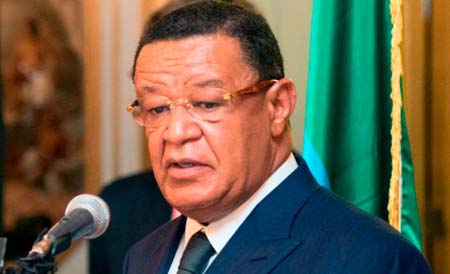 Tổng thống Ethiopia Mulatu Teshome.