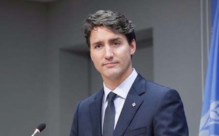 Thủ tướng Justin Trudeau.