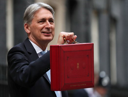 Bộ trưởng Tài chính Anh Philip Hammond.