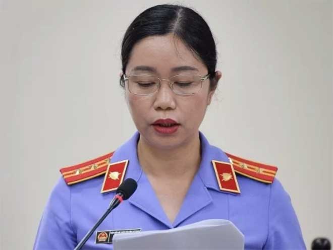 Đại diện Viện Kiểm sát nhân dân tỉnh Hà Giang.