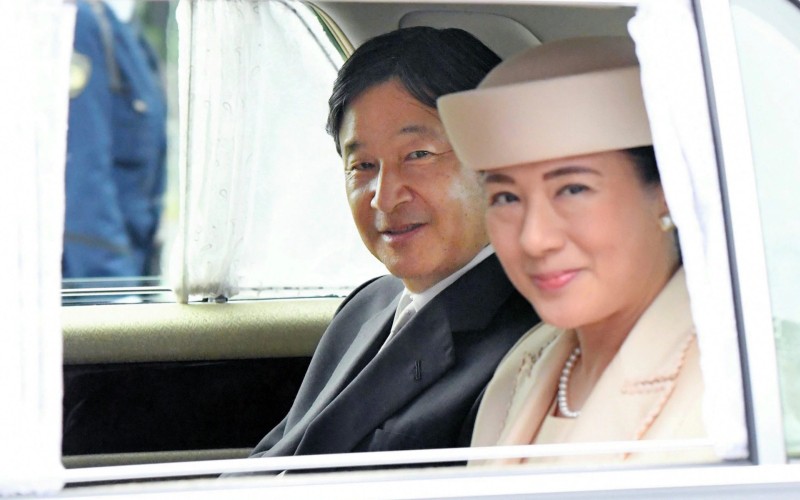 Nhật hoàng Naruhito và Hoàng hậu Masako.