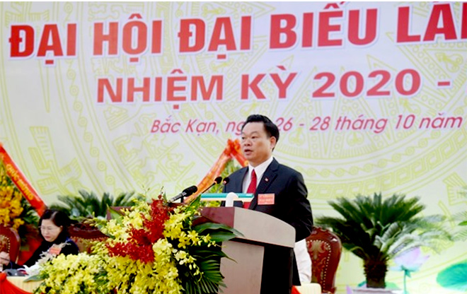 Ông Hoàng Duy Chinh được tín nhiệm bầu giữ chức Bí thư Tỉnh uỷ khoá XII, nhiệm kỳ 2020-2025.