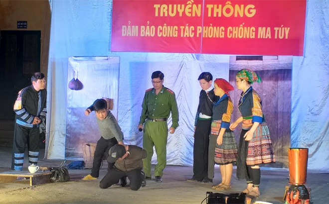 Truyền thông phòng, chống ma túy góp phần đảm bảo an ninh trật tự trên địa bàn tỉnh.