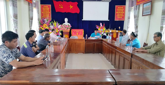 Đảng ủy xã An Phú thường xuyên quán triệt nâng cao hiệu quả thực hiện Chỉ thị 05 trong đời sống thực tế ở cơ sở.