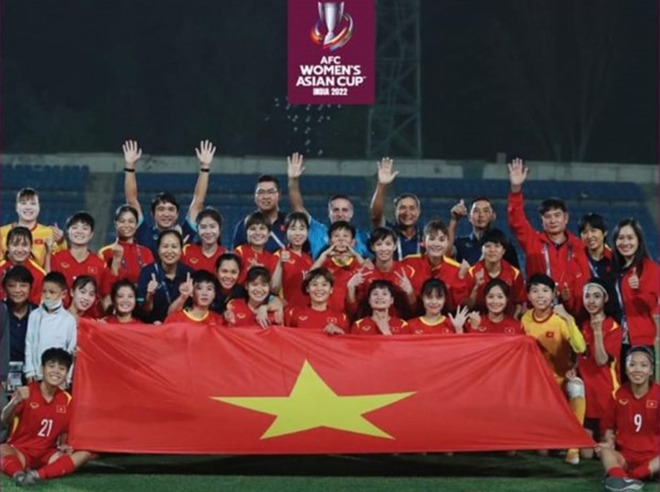 Hình ảnh trong thư chúc mừng do Liên đoàn Bóng đá châu Á (AFC) gửi tới các liên đoàn thành viên có đội bóng lọt vào vòng chung kết Asian Cup 2022, hôm 30/9.