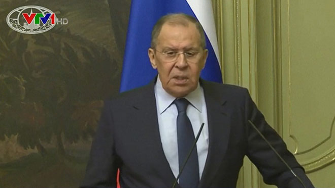 Ngoại trưởng Nga Sergei Lavrov