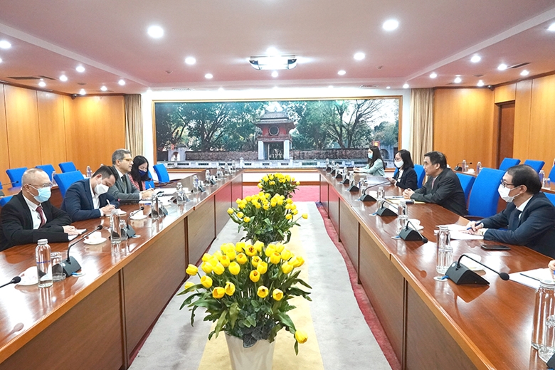 Buổi làm việc giữa Bộ Tài chính Việt Nam và Quỹ Phát triển nông nghiệp quốc tế