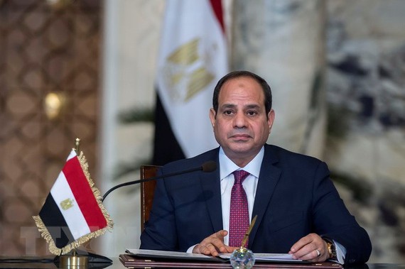 Tổng thống Ai Cập Abdel Fattah el-Sisi.