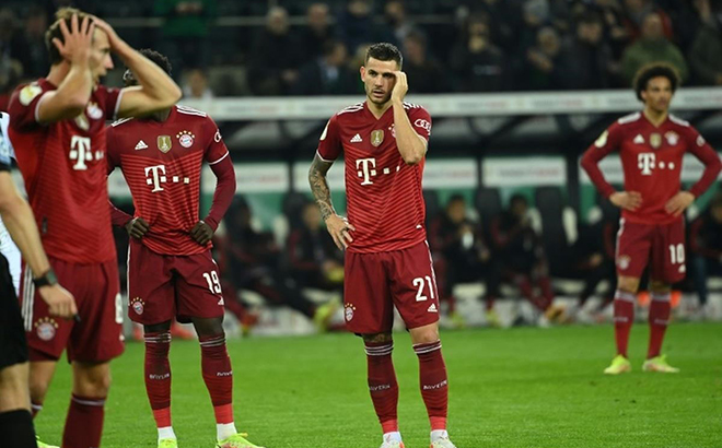 Bayern Munich nhận thất bại cay đắng.