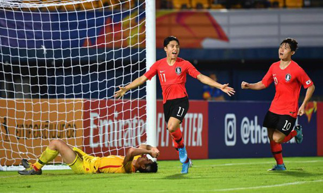 U23 Hàn Quốc cầm hòa Argentina, ghi bàn vào lưới Brazil và Pháp.