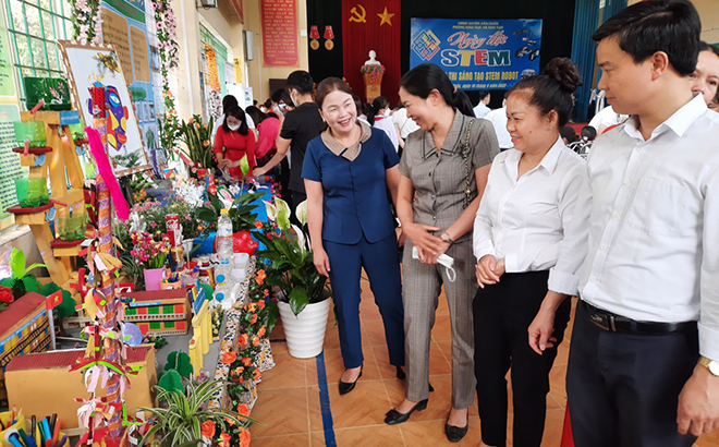 Ngày hội STEM do Phòng Giáo dục và Đào tạo huyện Văn Chấn tổ chức.