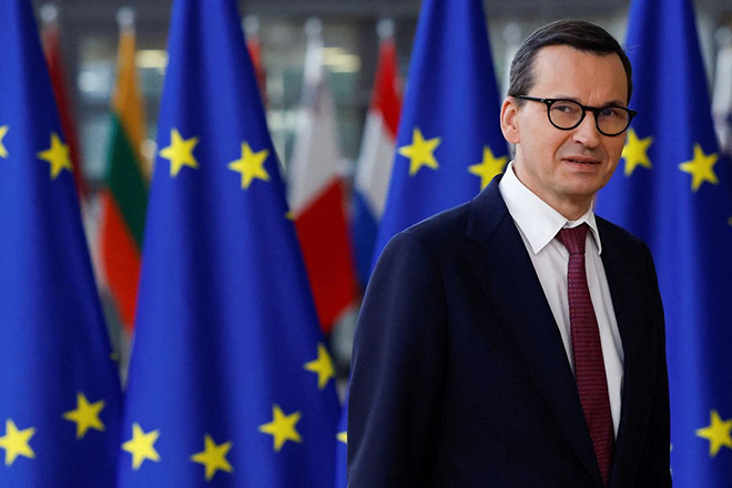 Thủ tướng Ba Lan Mateusz Morawiecki