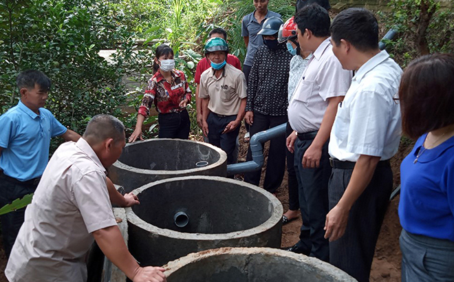 The programme has helped build hygienic toilets for poor, near-poor, and disadvantaged households in Yen Binh district.