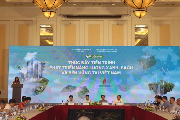 Diễn đàn “Thúc đẩy tiến trình Phát triển Năng lượng Xanh, Sạch và Bền vững tại Việt Nam.”