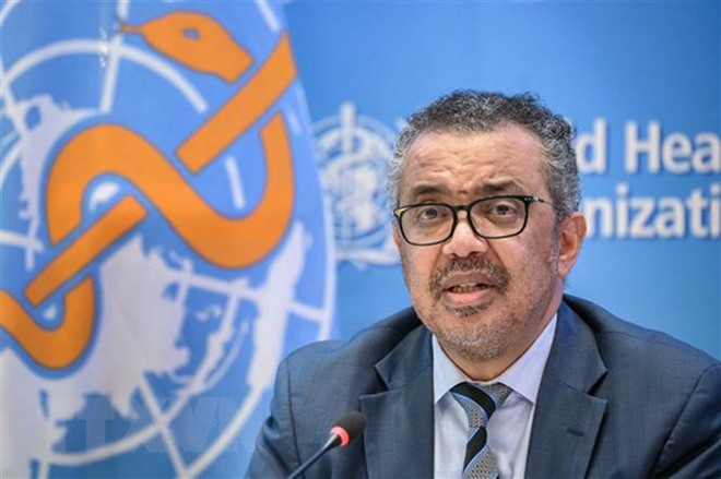 Tổng Giám đốc Tổ chức Y tế Thế giới (WHO) Tedros Adhanom Ghebreyesus.