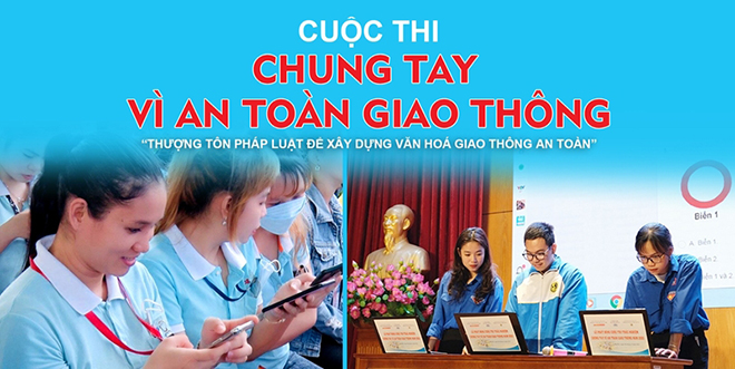 Cuộc thi “Chung tay vì an toàn giao thông” năm 2023 sẽ diễn ra trong 8 tuần từ ngày 09/10/2023 đến ngày 04/12/2023. (Ảnh: BTC)