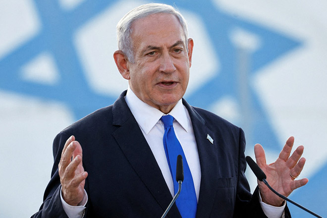 Thủ tướng Israel - Netanyahu.