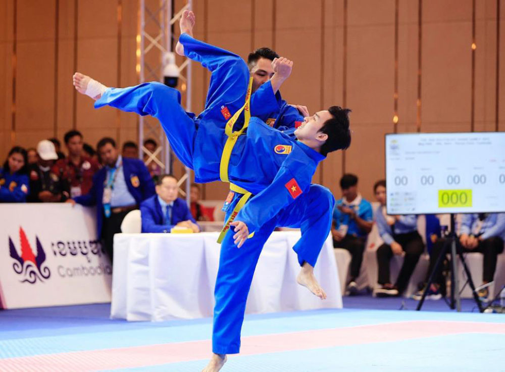 Vovinam được đưa vào thi đấu ở SEA Games 32.