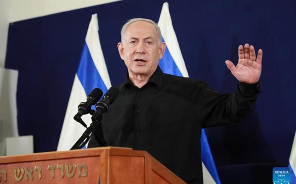 Thủ tướng Israel Benjamin Netanyahu.