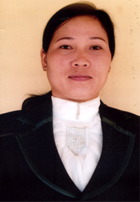 Cô giáo Đinh Thị Điều giáo viên Trường TH Trần Phú (thị trấn Yên Thế, Lục Yên).