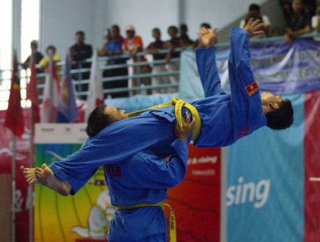 Vovinam để lại dư vị Việt trên đất Indonesia.