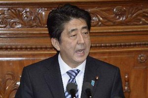 Thủ tướng Nhật Bản Shinzo Abe.