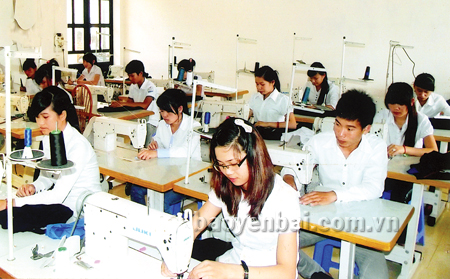 Tỷ lệ lao động qua đào tạo nghề của Yên Bái đã đạt 45%.