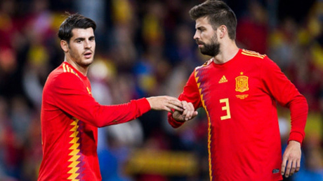 Tây Ban Nha thắng đậm Costa Rica trong trận giao hữu quốc tế.