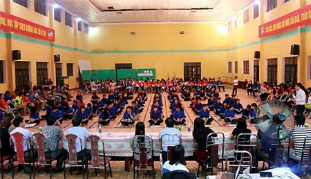 Cuộc thi “Rung chuông vàng” là một trong những hoạt động thu hút đông đảo sinh viên tham gia - sân chơi phát hiện những “Sinh viên 5 tốt”.