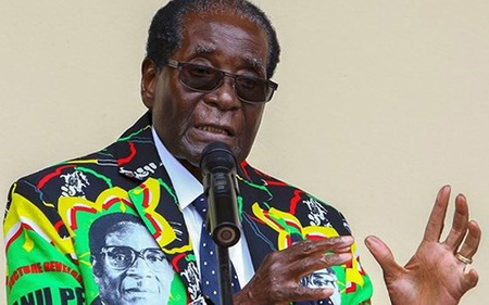 Tổng thống Zimbabwe Robert Mugabe.