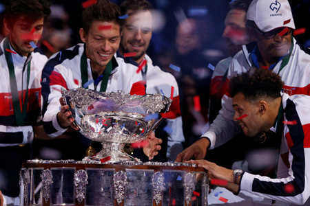 Tuyển Pháp đăng quang Davis Cup 2017.